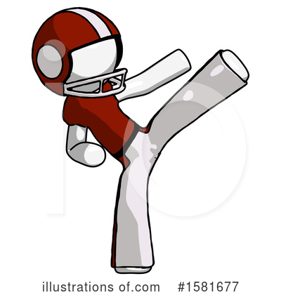 Royalty-Free (RF) White Design Mascot Clipart Illustration by Leo Blanchette - Stock Sample #1581677