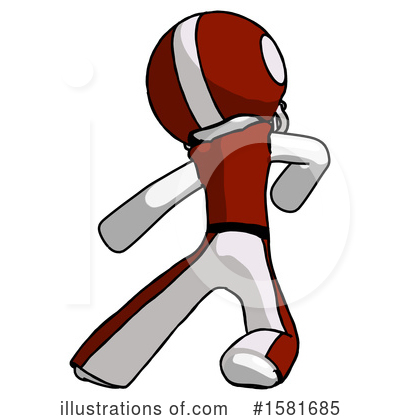 Royalty-Free (RF) White Design Mascot Clipart Illustration by Leo Blanchette - Stock Sample #1581685
