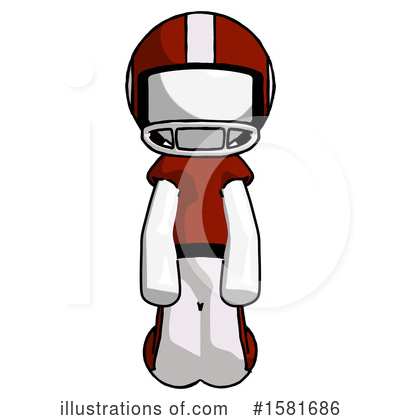 Royalty-Free (RF) White Design Mascot Clipart Illustration by Leo Blanchette - Stock Sample #1581686