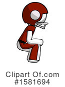 White Design Mascot Clipart #1581694 by Leo Blanchette