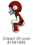 White Design Mascot Clipart #1581695 by Leo Blanchette