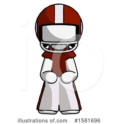Royalty-Free (RF) White Design Mascot Clipart Illustration by Leo Blanchette - Stock Sample #1581696