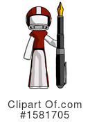 White Design Mascot Clipart #1581705 by Leo Blanchette