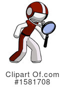 White Design Mascot Clipart #1581708 by Leo Blanchette