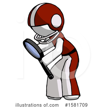 Royalty-Free (RF) White Design Mascot Clipart Illustration by Leo Blanchette - Stock Sample #1581709
