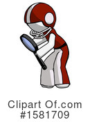 White Design Mascot Clipart #1581709 by Leo Blanchette