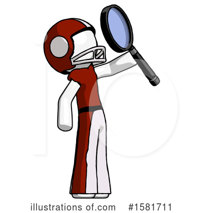 Royalty-Free (RF) White Design Mascot Clipart Illustration by Leo Blanchette - Stock Sample #1581711