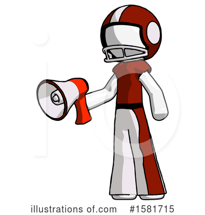 Royalty-Free (RF) White Design Mascot Clipart Illustration by Leo Blanchette - Stock Sample #1581715