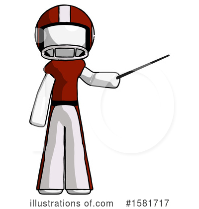 Royalty-Free (RF) White Design Mascot Clipart Illustration by Leo Blanchette - Stock Sample #1581717