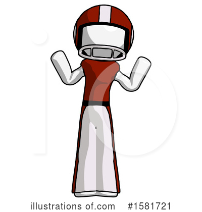 Royalty-Free (RF) White Design Mascot Clipart Illustration by Leo Blanchette - Stock Sample #1581721