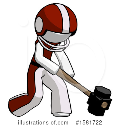Royalty-Free (RF) White Design Mascot Clipart Illustration by Leo Blanchette - Stock Sample #1581722