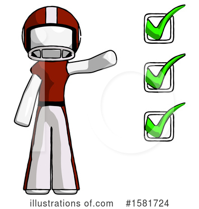 Royalty-Free (RF) White Design Mascot Clipart Illustration by Leo Blanchette - Stock Sample #1581724