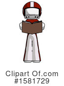White Design Mascot Clipart #1581729 by Leo Blanchette