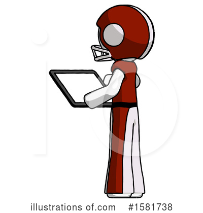 Royalty-Free (RF) White Design Mascot Clipart Illustration by Leo Blanchette - Stock Sample #1581738