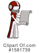 White Design Mascot Clipart #1581739 by Leo Blanchette