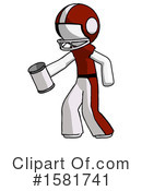 White Design Mascot Clipart #1581741 by Leo Blanchette