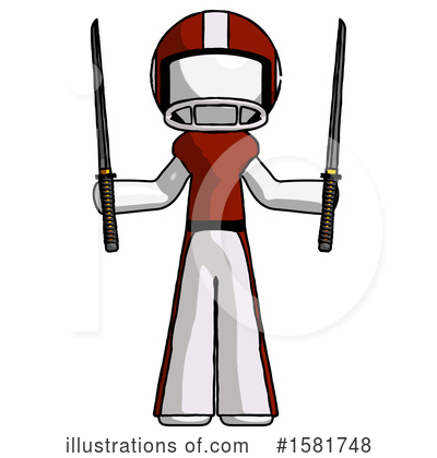 Royalty-Free (RF) White Design Mascot Clipart Illustration by Leo Blanchette - Stock Sample #1581748