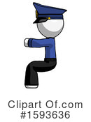 White Design Mascot Clipart #1593636 by Leo Blanchette