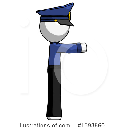 Royalty-Free (RF) White Design Mascot Clipart Illustration by Leo Blanchette - Stock Sample #1593660
