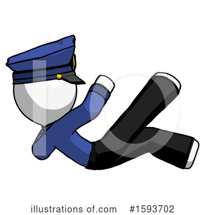 Royalty-Free (RF) White Design Mascot Clipart Illustration by Leo Blanchette - Stock Sample #1593702