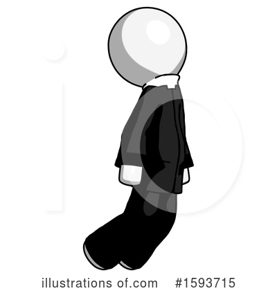 Royalty-Free (RF) White Design Mascot Clipart Illustration by Leo Blanchette - Stock Sample #1593715