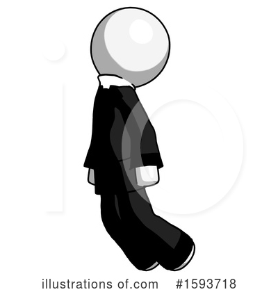 Royalty-Free (RF) White Design Mascot Clipart Illustration by Leo Blanchette - Stock Sample #1593718