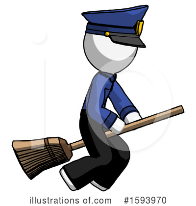 Royalty-Free (RF) White Design Mascot Clipart Illustration by Leo Blanchette - Stock Sample #1593970
