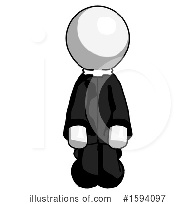 Royalty-Free (RF) White Design Mascot Clipart Illustration by Leo Blanchette - Stock Sample #1594097