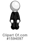 White Design Mascot Clipart #1594097 by Leo Blanchette