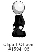 White Design Mascot Clipart #1594106 by Leo Blanchette