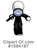 White Design Mascot Clipart #1594197 by Leo Blanchette