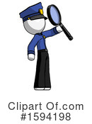White Design Mascot Clipart #1594198 by Leo Blanchette