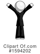 White Design Mascot Clipart #1594202 by Leo Blanchette