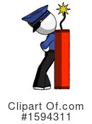 White Design Mascot Clipart #1594311 by Leo Blanchette