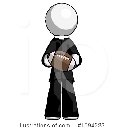 Royalty-Free (RF) White Design Mascot Clipart Illustration by Leo Blanchette - Stock Sample #1594323