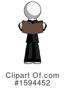 White Design Mascot Clipart #1594452 by Leo Blanchette