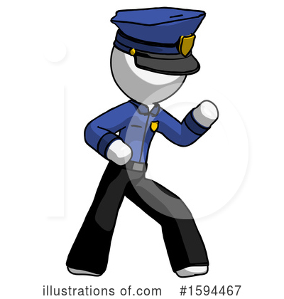Royalty-Free (RF) White Design Mascot Clipart Illustration by Leo Blanchette - Stock Sample #1594467