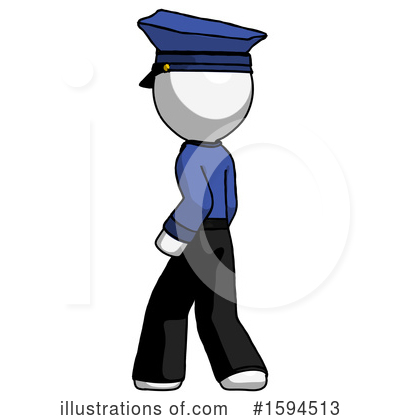 Royalty-Free (RF) White Design Mascot Clipart Illustration by Leo Blanchette - Stock Sample #1594513