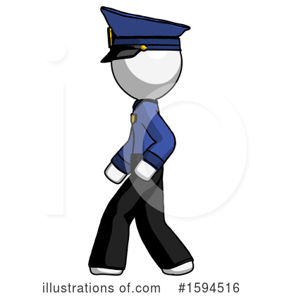 Royalty-Free (RF) White Design Mascot Clipart Illustration by Leo Blanchette - Stock Sample #1594516