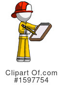 White Design Mascot Clipart #1597754 by Leo Blanchette