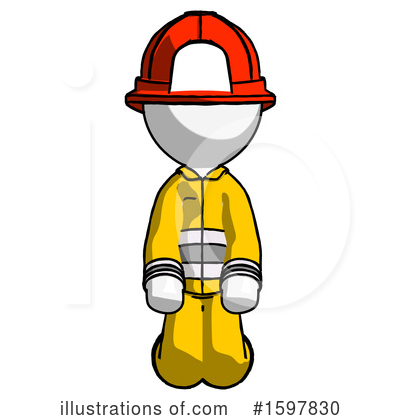 Royalty-Free (RF) White Design Mascot Clipart Illustration by Leo Blanchette - Stock Sample #1597830