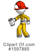White Design Mascot Clipart #1597885 by Leo Blanchette