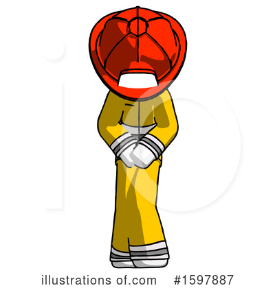 Royalty-Free (RF) White Design Mascot Clipart Illustration by Leo Blanchette - Stock Sample #1597887