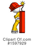 White Design Mascot Clipart #1597929 by Leo Blanchette