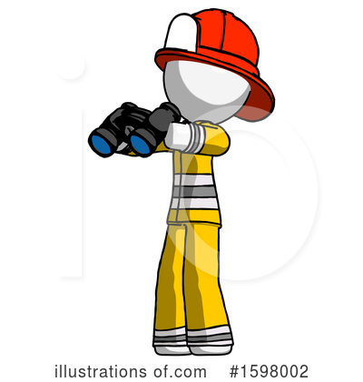Royalty-Free (RF) White Design Mascot Clipart Illustration by Leo Blanchette - Stock Sample #1598002