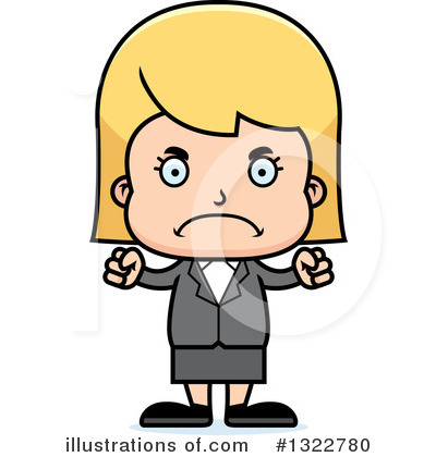Businesswoman Clipart #1322780 by Cory Thoman
