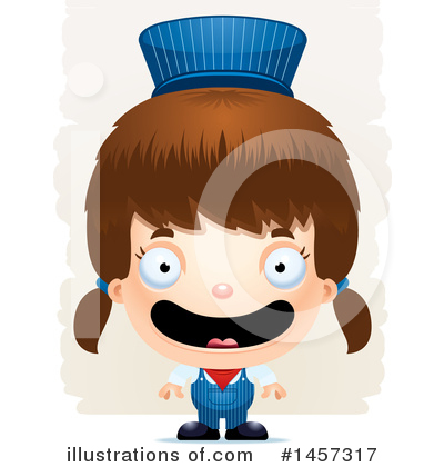 Train Engineer Clipart #1457317 by Cory Thoman