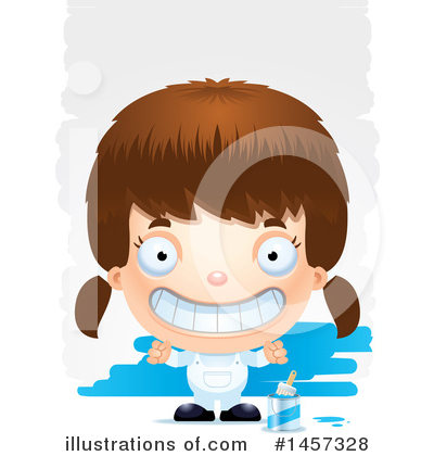 Royalty-Free (RF) White Girl Clipart Illustration by Cory Thoman - Stock Sample #1457328