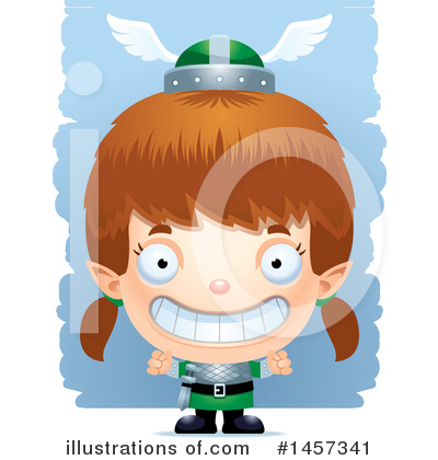 Royalty-Free (RF) White Girl Clipart Illustration by Cory Thoman - Stock Sample #1457341