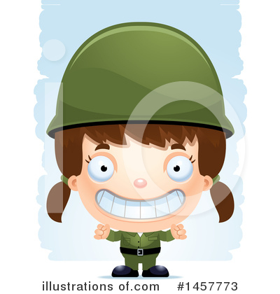 Royalty-Free (RF) White Girl Clipart Illustration by Cory Thoman - Stock Sample #1457773